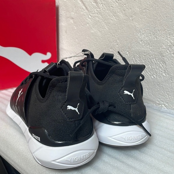 Puma - Men’s Black Ignite NXT Golf Shoes - Picture 6 of 7